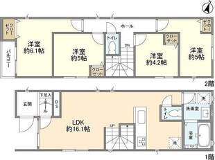 Ｋｏｌｅｔ吉野原＃０２の物件間取画像